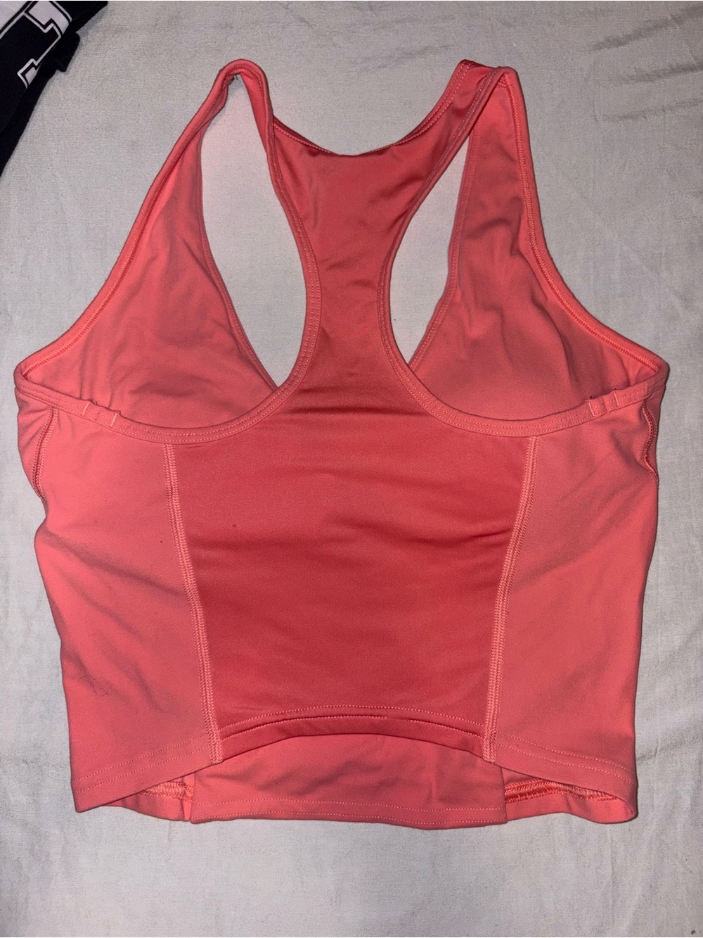 Gymshark Women’s Coral Racerback Crop Athletic Crop Top
